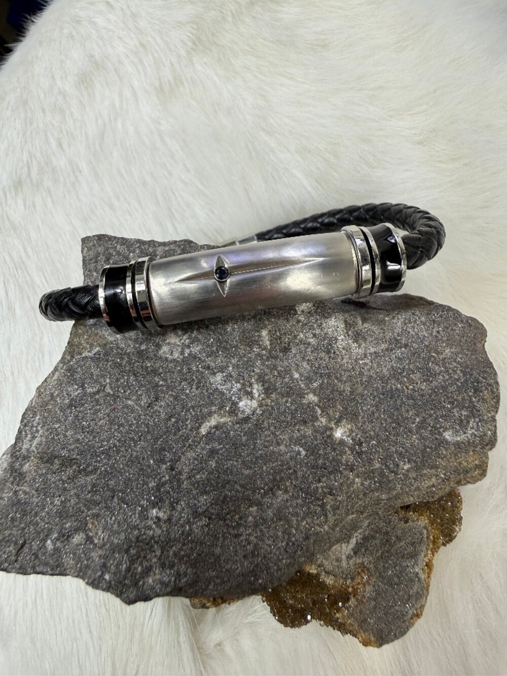 Bradford Exchange Protection And Strength For My Grandson Religious Bracelet